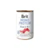 brit care mono protein lamb rice konservai šunims su ėriena 400gr