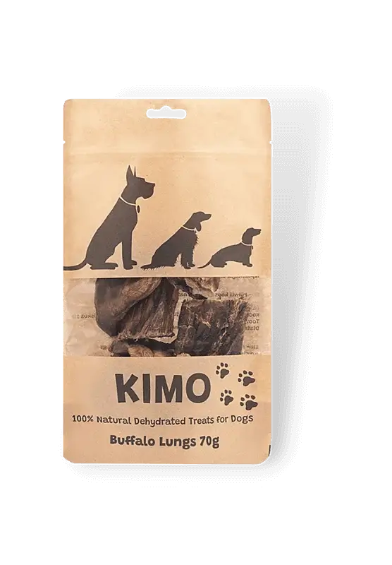 kimo dziovintas skanestas buivolu plauciu gabaliukai 70g