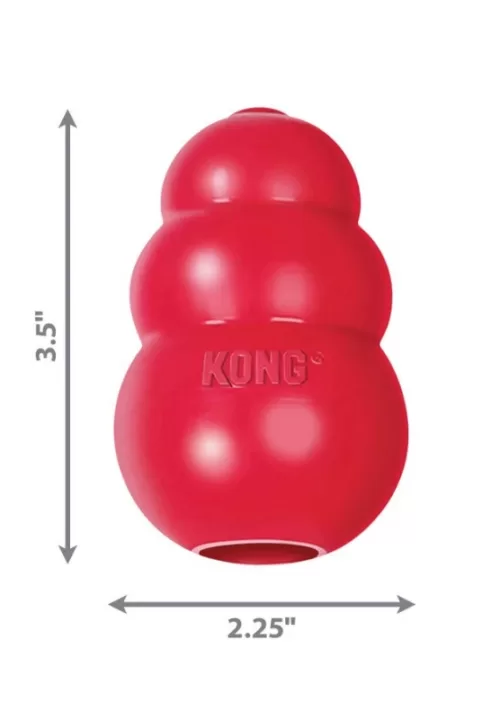 kong classic dog toy m size